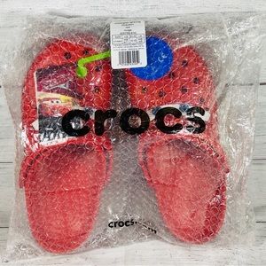 Crocs x Disney Lightning McQueen Mens Size 9 Red Brand New in Package